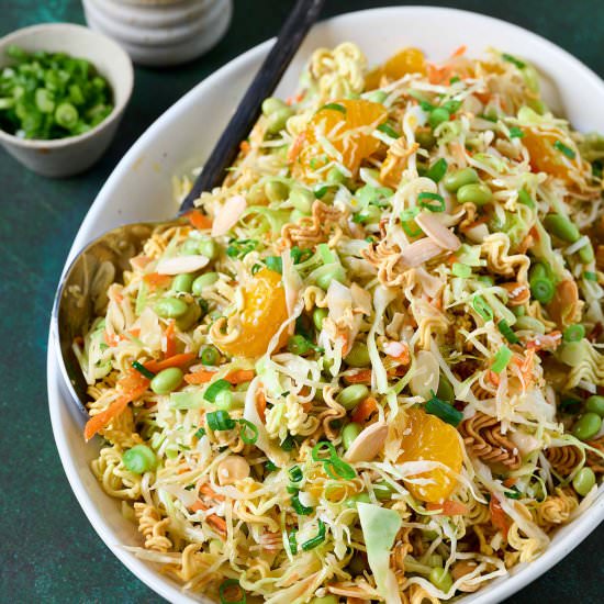 Ramen Noodle Salad - Recipe photo by Lemon blossoms