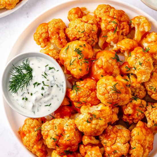 Buffalo Cauliflower Wings - Recipe photo by allweeat