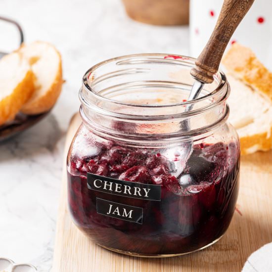 Sugar Free Cherry Jam - Recipe photo by allweeat