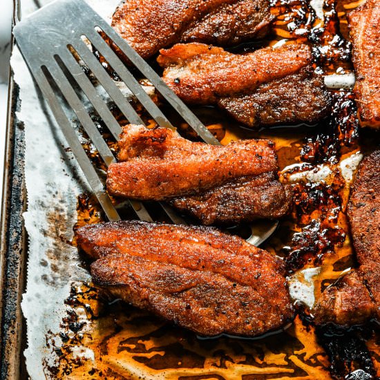 Pork Belly Slices Recipe - Recipe photo by The Endless Meal