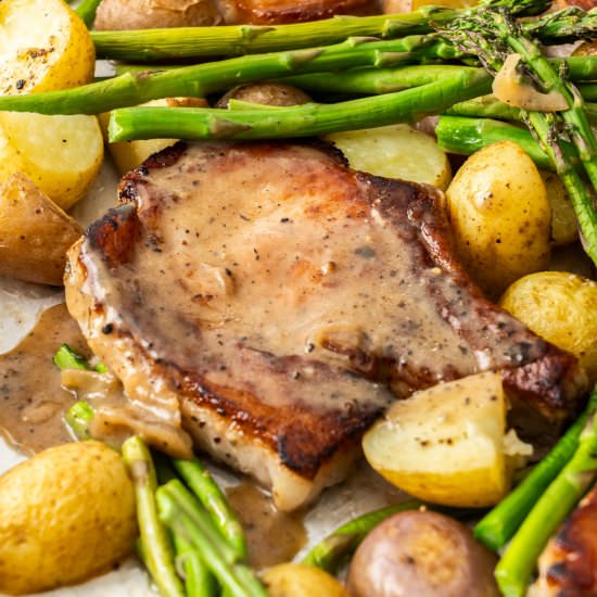 Oven Baked Pork Chops and Potatoes - Recipe photo by sugarsaltmagic