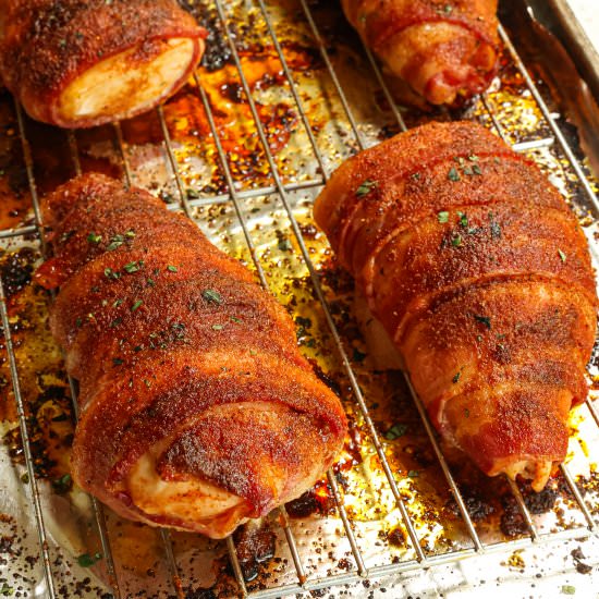Bacon Wrapped Chicken - Recipe photo by Small Town Woman