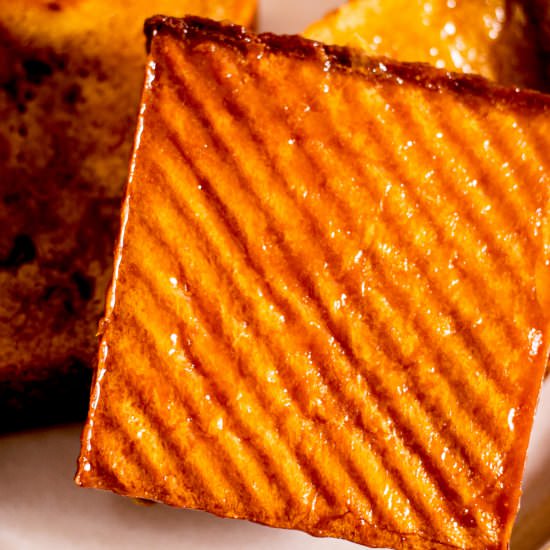 honey butter toast recipe - Recipe photo by tiffinandteaofficial