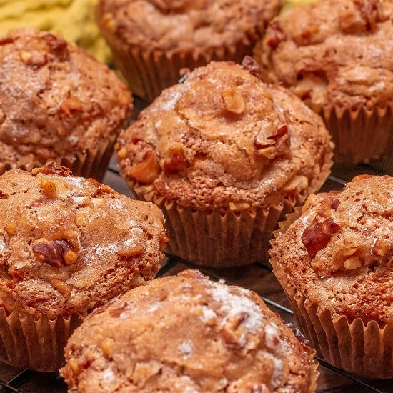 Banana Nut Muffins Recipe - Recipe photo by KeyToMyLime