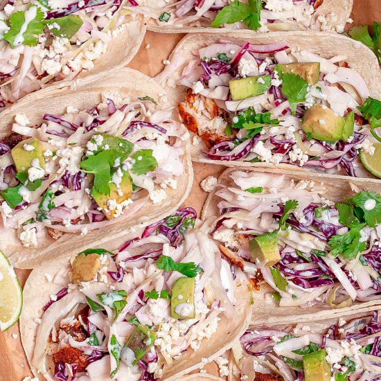 BEST Air Fryer Fish Tacos Recipe - Recipe photo by KeyToMyLime