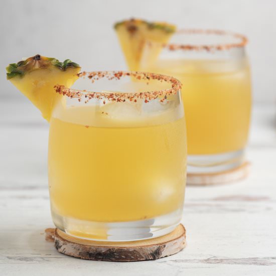 Pineapple Agua Fresca - Recipe photo by biscuitsandburlap