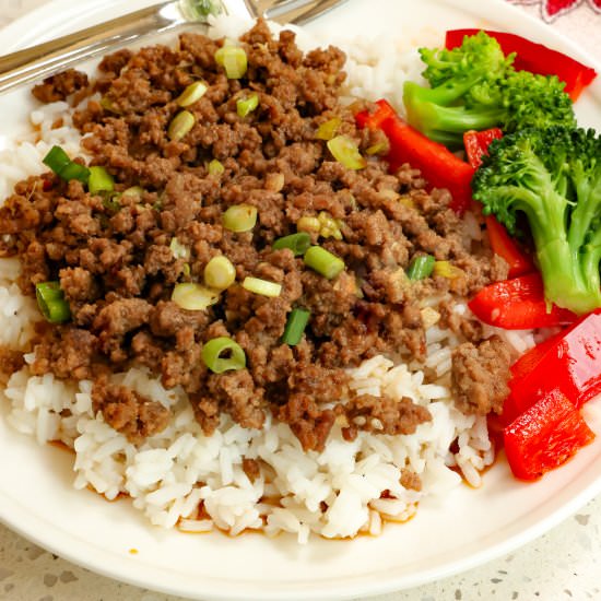 Korean Beef - Recipe photo by Small Town Woman