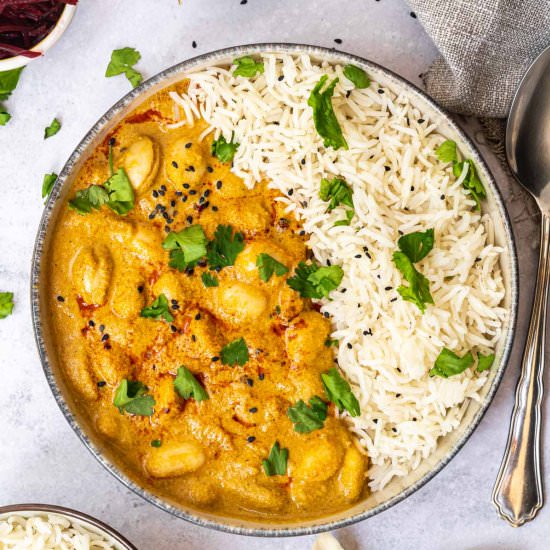 Butter Bean Curry - Recipe photo by Sixhungryfeet