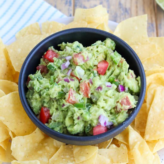 Easy Homemade Guacamole - Recipe photo by mytxkitchen