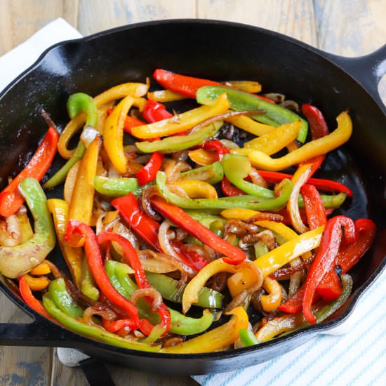 Fajita Veggies - Recipe photo by mytxkitchen