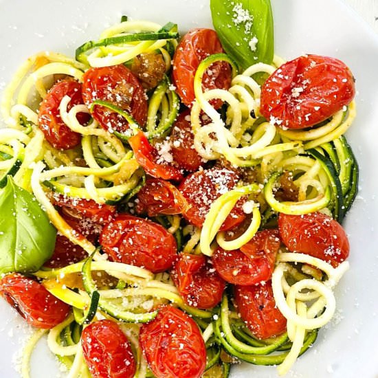 Oven Roasted Cherry Tomato Sauce - Recipe photo by amycaseycooks