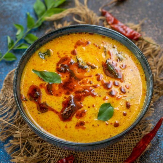 Vegetable Kadhi - Recipe photo by Whiskaffair