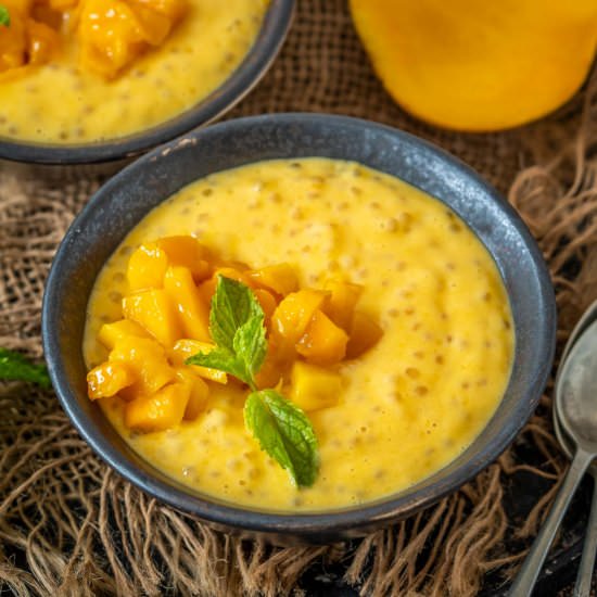 Mango Sago - Recipe photo by Whiskaffair
