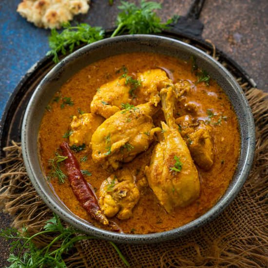 Dahi Chicken Curry - Recipe photo by Whiskaffair