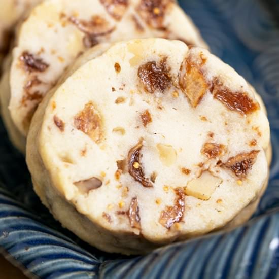 Honey Fig and Walnut Cookies - Recipe photo by Mycookiejourney