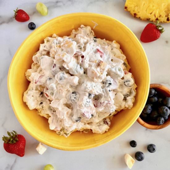 Fruit Salad with Cool Whip - Recipe photo by theshortordercook
