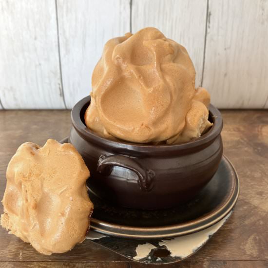 2 Ingredient Maple Syrup Meringues - Recipe photo by thespeltkitchen