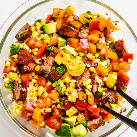Grilled Corn Salad - Recipe photo by The Endless Meal
