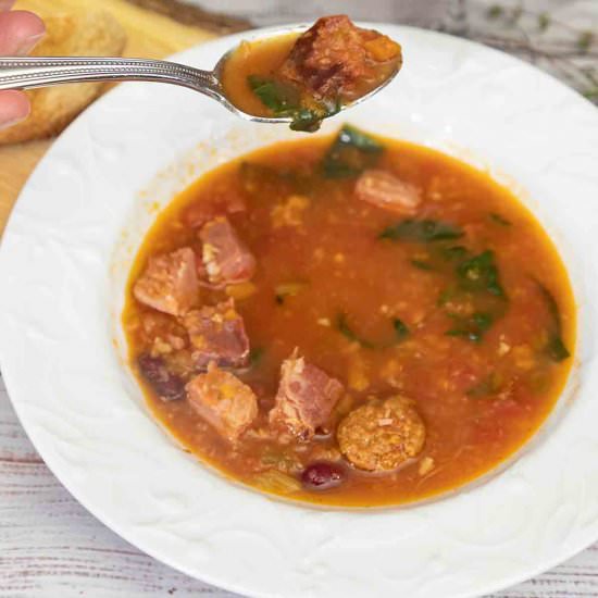 Simplified Portuguese Bean Soup - Recipe photo by iwilkerson