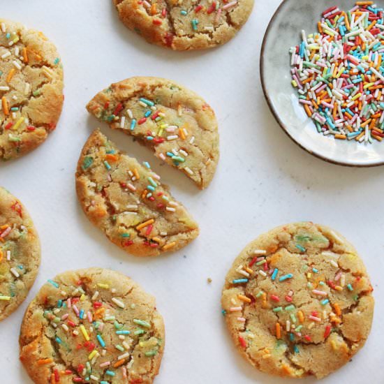 Funfetti cookies - Recipe photo by hornoMX