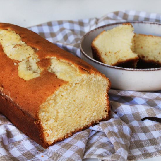 The best vanilla pound cake - Recipe photo by hornoMX