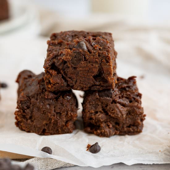 4-Ingredient Sweet Potato Brownies - Recipe photo by eatfreshglow