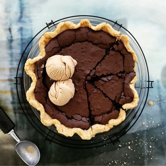 Chocolate Chess Pie - Recipe photo by WhiskingWolf