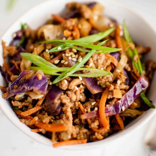 Egg Roll in a Bowl - Recipe photo by theforkedspoon