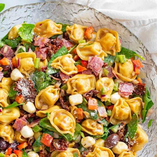 Tortellini Pasta Salad - Recipe photo by TheCozyCook