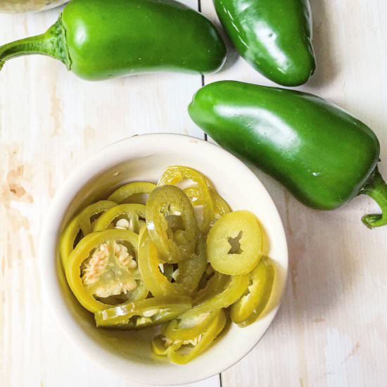 The Best Pickled Jalapenos Recipe - Recipe photo by MyLifeCookbook
