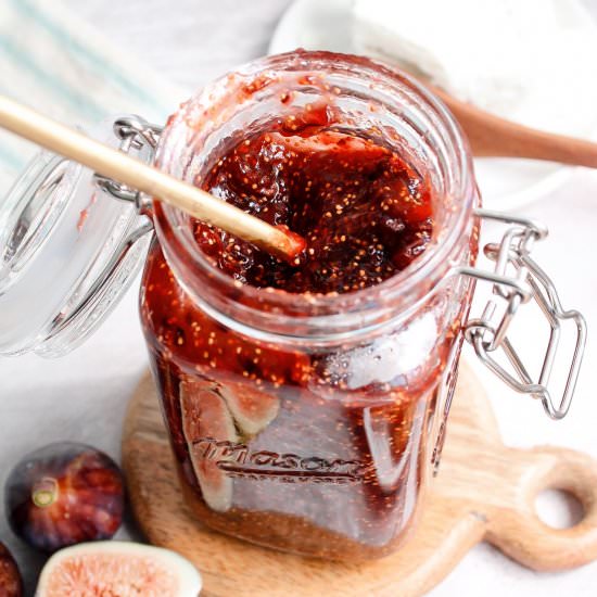 Fig Jam - Recipe photo by thefigjar