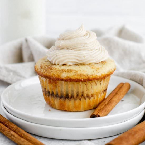 Cinnamon Cupcakes - Recipe photo by fitandfull