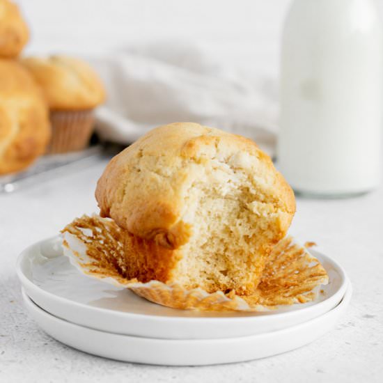 Vanilla Muffins - Recipe photo by fitandfull