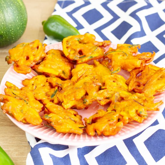 Zucchini pakora - Recipe photo by mecooks.com