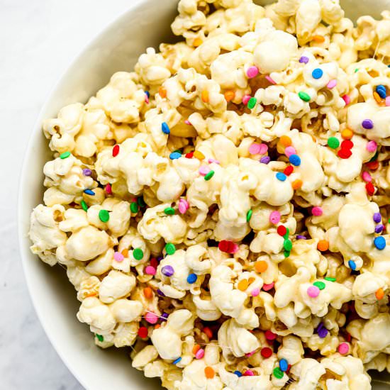 Birthday Cake Popcorn - Recipe photo by The Endless Meal