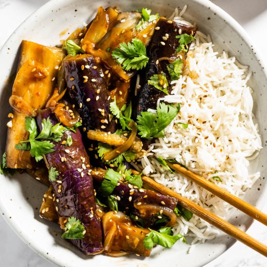 Asian Eggplant - Recipe photo by The Endless Meal