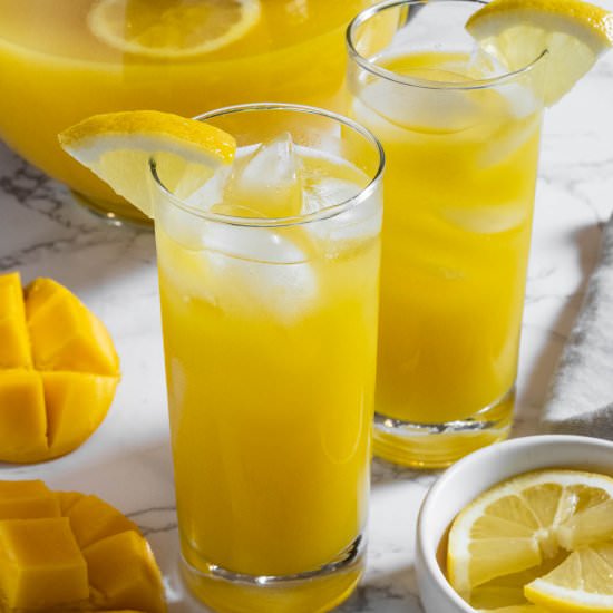 Mango Lemonade - Recipe photo by The Endless Meal