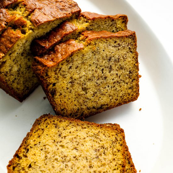 Banana Bread Recipe - Recipe photo by The Endless Meal