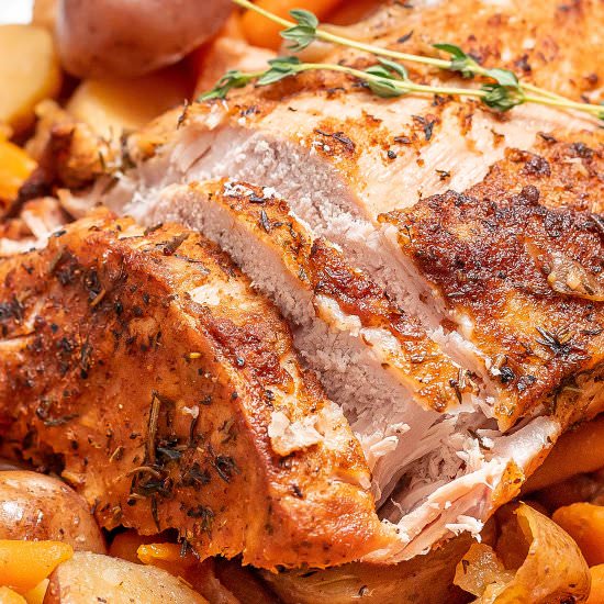 Instant Pot Pork Loin Recipe - Recipe photo by KeyToMyLime