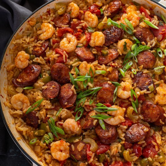Creole Jambalaya - Recipe photo by Lemon blossoms