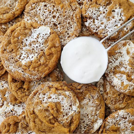 Pumpkin Marshmallow Cookies - Recipe photo by WhiskingWolf