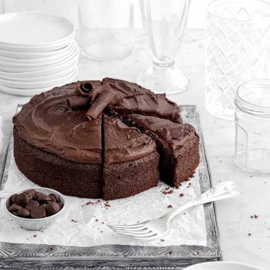 Chocolate Fudge Cake - Recipe photo by bakerstable