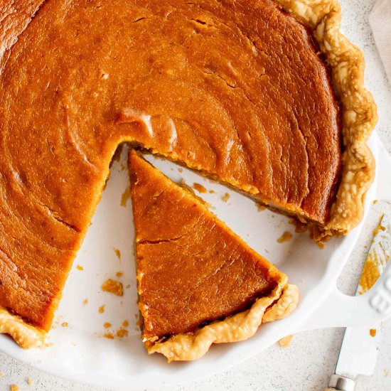 Southern Sweet Potato Pie - Recipe photo by theforkedspoon