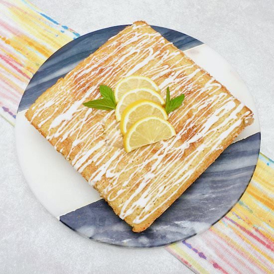 Lemon Crunch Cake - Recipe photo by anothertablespoon