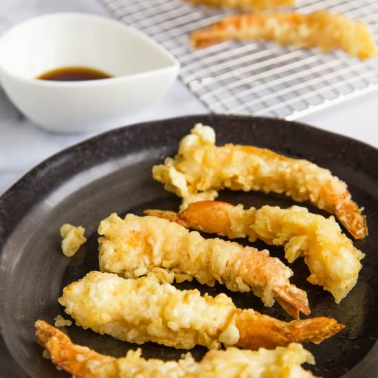 Crispy Shrimp Tempura (Ebi) - Recipe photo by theseasonedwok