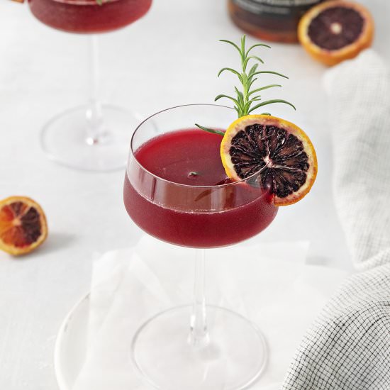 Blood Orange Whiskey Sour - Recipe photo by goodlifeeats