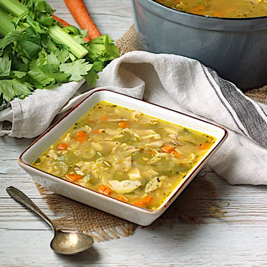Quick and Easy Chicken Noodle Soup - Recipe photo by DomesticDreamboat