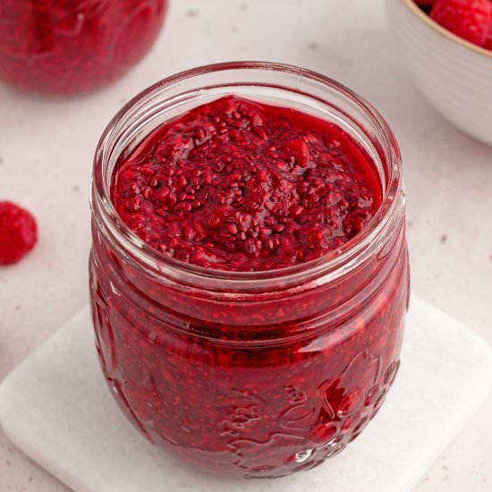 Raspberry Chia Jam - Recipe photo by goodlifeeats