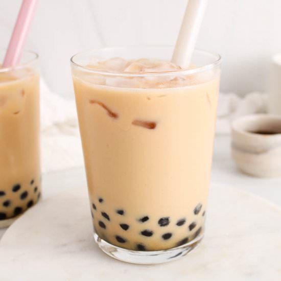 Earl Grey Milk Tea - Recipe photo by plantbasedjess