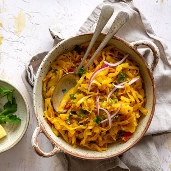 Cabbage Curry - Recipe photo by Jagrutis Cooking Odyssey
